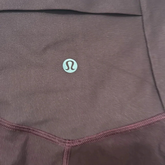 Lululemon mapped out high-rise Camo tight leggings size 4 28 inches maroon Red - Picture 5 of 6